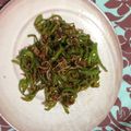 niconicoqp's cooksnap of when they made ピーマンとじゃこの梅醤油炒め.