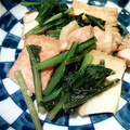 あいすけぽん's cooksnap of when they made 簡単☆とり肉＆小松菜＆厚揚げの煮物.