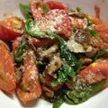 やっぱ手作り's cooksnap of when they made 豚肉とピーマン・トマトの炒めもの.