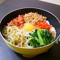 ♪珠香♪'s cooksnap of when they made 簡単おこげが美味しい石焼ビビンバ.