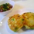 akko 7's cooksnap of when they made 枝豆入りはんぺんと豆腐のふわふわ焼き.