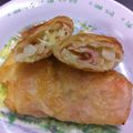 ずほらママ's cooksnap of when they made キャベツとハムの春巻き.