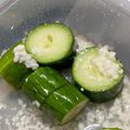 クック6U7INU☆'s cooksnap of when they made 一晩でできるきゅうりの塩麹漬.
