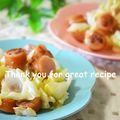 カヌレ３１４'s cooksnap of when they made キャベツとウインナーの味噌マヨ炒め♪.