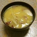 時花菜's cooksnap of when they made さつまいもと玉葱の味噌汁☆.