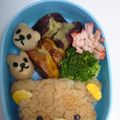 りんタムのママ's cooksnap of when they made キャラ弁おかず☆カニカマのお花☆.
