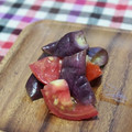 みょん５５５'s cooksnap of when they made トマトとナスの和風マリネ.