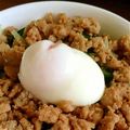 にこｘ２ごはん's cooksnap of when they made 鶏そぼろ丼.
