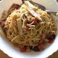 もうらん's cooksnap of when they made 甘辛キノコの和風みぞれパスタ.