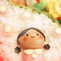 ryopipi460's cooksnap of when they made ＊キャラ弁＊　うずらDE女の子と男の子♡.