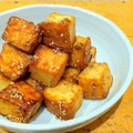 ちーまぐ's cooksnap of when they made 副菜お弁当★厚揚げの甘辛ごま醤油だれ焼き.