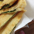 やさしい人's cooksnap of when they made 油揚げと梅と大葉とチーズの挟み焼き＊.