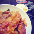 にゃーずー's cooksnap of when they made 濃厚とまとツナクリームのナスグラタン☆.