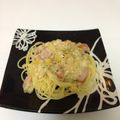 みや★たろう's cooksnap of when they made 簡単にお店の味！コーンクリームパスタ.