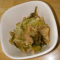 メリー＆キキ's cooksnap of when they made 簡単！ツナとキャベツのお浸し.