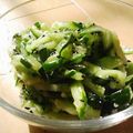 もうふ's cooksnap of when they made きゅうりの簡単ナムル♪.