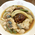 angelkapi's cooksnap of when they made さば水煮缶となすの煮物.