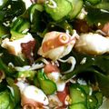 gemkaachan's cooksnap of when they made 【めんつゆで】わかめときゅうりの酢のもの.