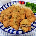 在宅勤務のおじさん's cooksnap of when they made あじの梅しそフライ.