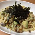 みちゃコ's cooksnap of when they made ■ 豆乳で！？納豆クリームパスタ ■.