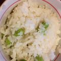 ごはんmama's cooksnap of when they made 枝豆ごはん.