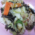 ちゃまのすけ☆'s cooksnap of when they made 白菜と豚肉ときくらげのあんかけ丼.