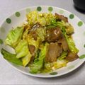 トシ17's cooksnap of when they made 10分でできる！豚バラ☆キャベ塩だれ炒め.