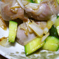 しぃぃくん's cooksnap of when they made やみつき♪砂肝ときゅうりとねぎのナムル♪.