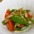 ぎらぎらアフロ's cooksnap of when they made トマトとモロッコいんげんのサラダ.