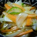 みーつん's cooksnap of when they made 根菜のスライス梅しそマリネサラダ.