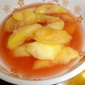 よっちゃんみかん's cooksnap of when they made 桃のコンポート☆水ナシでジャムにも☆.