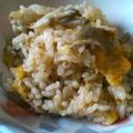 rinsoumama's cooksnap of when they made 麻婆炊き込みご飯でW麻婆豆腐飯.