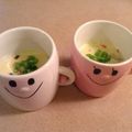 虹mom's cooksnap of when they made ✾ひき肉の豆乳茶碗蒸し✾.