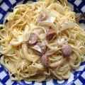ムスター☆'s cooksnap of when they made 簡単♡ｶﾙﾎﾞﾅｰﾗ風ｸﾘｰﾑﾊﾟｽﾀ.
