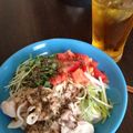 康さん's cooksnap of when they made ピリうま☆特製ゴマダレそうめん.