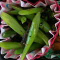 アロアロコ's cooksnap of when they made お弁当にも＊簡単♪ささげと塩昆布の和え物.