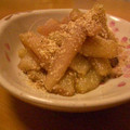 bupugat's cooksnap of when they made おばあちゃんの味①～ずいきのおひたし.