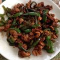 sokun's cooksnap of when they made チンジャオロース風ピーマン豚肉炒め.