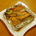 hiro★kuma's cooksnap of when they made トースターで鮭のちゃんちゃん焼き風～。.