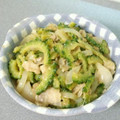 ☆sinnkuro★'s cooksnap of when they made 豚肉とゴーヤと玉ねぎのごま味噌炒め.