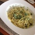 Rimyippee's cooksnap of when they made 簡単！セロリの葉のジュノベーゼ.