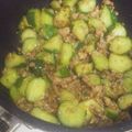 ぴゅああーす's cooksnap of when they made キュウリ味噌そぼろ.