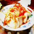 フュンフ's cooksnap of when they made 豆腐ステーキきのこバターポン酢.