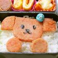yukanosuke's cooksnap of when they made スパムだワンッ〜お弁当に♪　.
