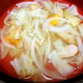 ゆっちゃん7's cooksnap of when they made １人分！モノグサな簡単コンソメスープ.