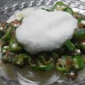 ＊＊おかん＊＊'s cooksnap of when they made ★オクラ山かけ梅肉そうめん★.