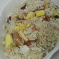 CoffeeCoco's cooksnap of when they made アーモンド入り♪トロピカルエスニック炒飯.