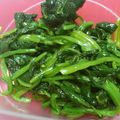 くくもりら's cooksnap of when they made ナムル～ほうれん草(☆∀☆).