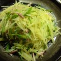 トモンモン's cooksnap of when they made 千切りじゃがいも炒め.