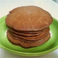 あいこす♡花嫁修業中's cooksnap of when they made 小麦粉でつくるチョコバナナパンケーキ.